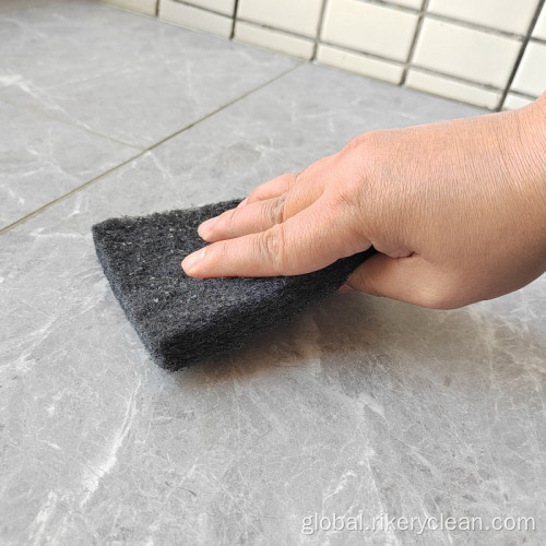 Abrasive Cleaning Pads Black Heavy Duty Abrasive Scrubbing Pad Roll Manufactory